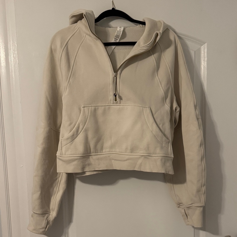 Lululemon Athletica Cream Hoodie